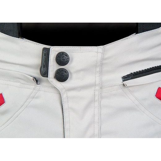 TŘÍVRSTVÉ TEXTILNÍ CESTOVNÍ KALHOTY MBW FELIX - BÉŽOVÉ - TEXTILNÍ KALHOTY - NA MOTORKÁŘE