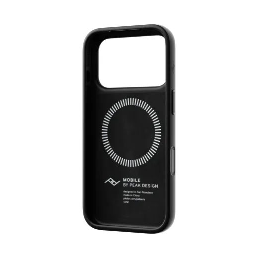 PEAK DESIGN SLIMLINK CASE S POUTKEM - IPHONE 18 - ČERNÁ - KRYTY NA TELEFON - NA MOTORKU