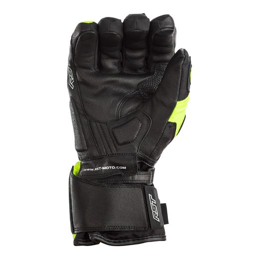 RUKAVICE RST STORM CE WP / 2717 - ŽLUTÁ - NEPROMOKAVÉ RUKAVICE - NA MOTORKÁŘE