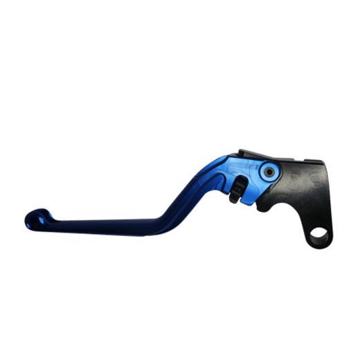 SPOJKOVÁ PÁČKA ACCOSSATO PEVNÁ CNC OBRÁBĚNÁ Z HLINÍKU, MODRÁ - PÁČKY - NA MOTORKU