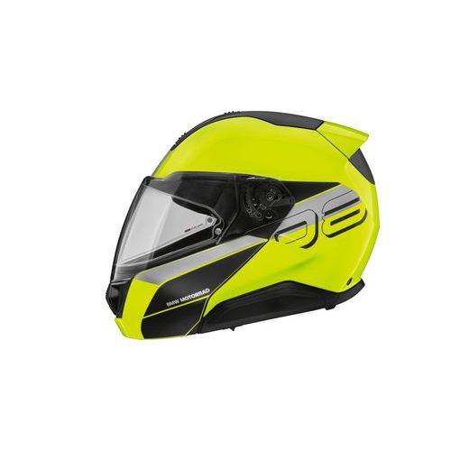 PŘILBA BMW SYSTEM 8 CARBON - ŽLUTÁ - VÝKLOPNÉ HELMY - NA MOTORKÁŘE