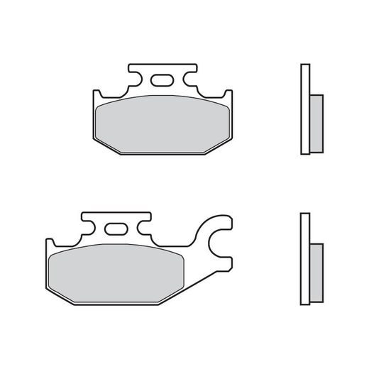 BRZDOVÉ DESTIČKY BREMBO 07GR49SD