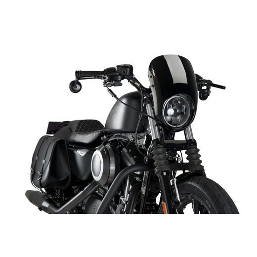 PLEXI ŠTÍT PUIG ANARCHY 21083J MATNÁ ČERNÁ - PLEXI ŠTÍTY - NA MOTORKU