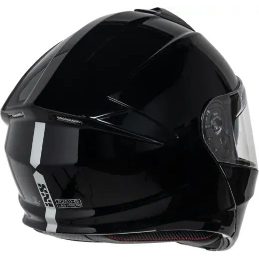 VÝKLOPNÁ HELMA IXS IXS 301 1.0 X14911 ČERNÁ - HELMY NA MOTORKU - NA MOTORKÁŘE