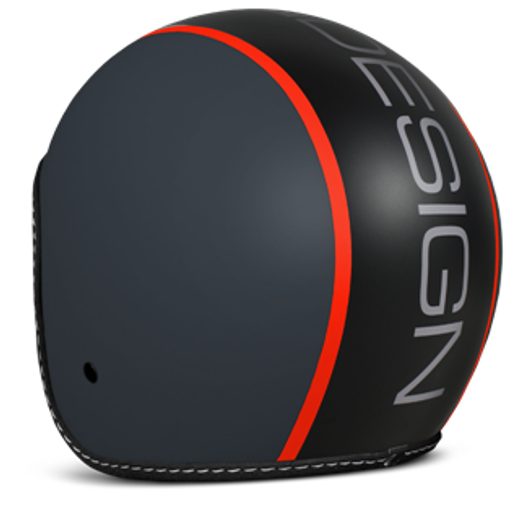 HELMA MOMO DESIGN BLADE GREY MATT RED FLUO - OTEVŘENÉ HELMY - NA MOTORKÁŘE