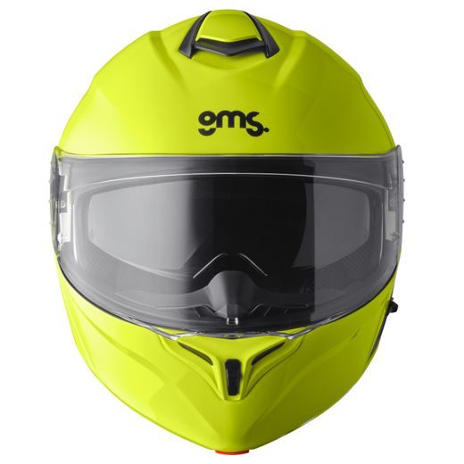 VÝKLOPNÁ PŘILBA GMS APERIO ZG13602 ŽLUTO-ČERNÁ - VÝKLOPNÉ HELMY - NA MOTORKÁŘE