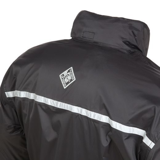 NANO RAIN PLUS REGENJACKE, SUPERKOMPAKT SCHWARZ - BUNDY - NA MOTORKÁŘE