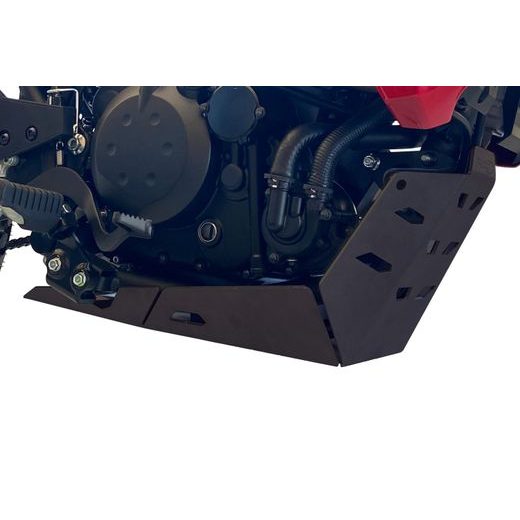 IL-CARTER GUARD PUIG 21575N ČERNÝ - PLEXI ŠTÍTY - NA MOTORKU