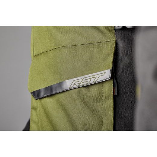 RST 3198 MAVERICK EVO CE MENS TEXTILE JACKET - KHAKI/ŠEDÁ - TEXTILNÍ BUNDY - NA MOTORKÁŘE