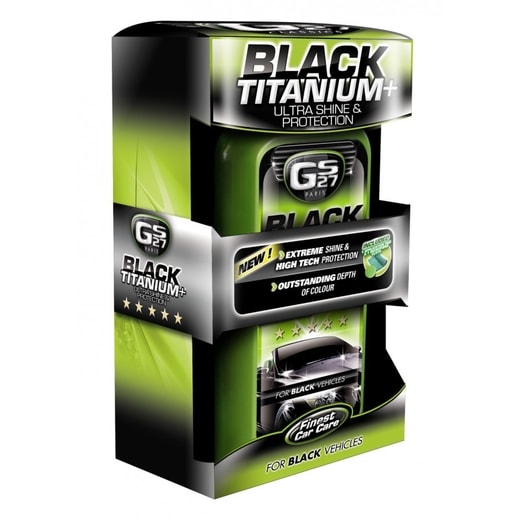 LEŠTĚNKA GS27 TITANIUM INTENSE BLACK ULTRA SHINE & PROTECTION KIT