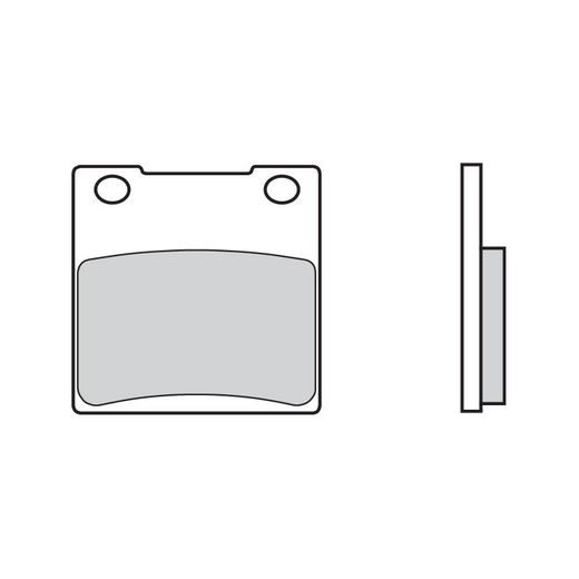 BRZDOVÉ DESTIČKY BREMBO 07KS05SP - BRZDOVÉ DESTIČKY - NA MOTORKU