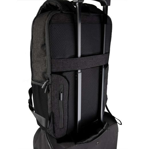 BATOH TUCANO URBANO SMART PACK - ČERNÁ - BATOHY - NA MOTORKÁŘE