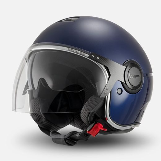 OTEVŘENÁ HELMA VESPA ARGENTARIO - MODRÁ - OTEVŘENÉ HELMY - NA MOTORKÁŘE