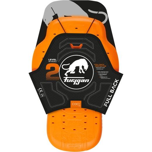 CHRÁNIČ PÁTEŘE FURYGAN FURY D3O ORANGE - CHRÁNIČE PÁTEŘE - NA MOTORKÁŘE