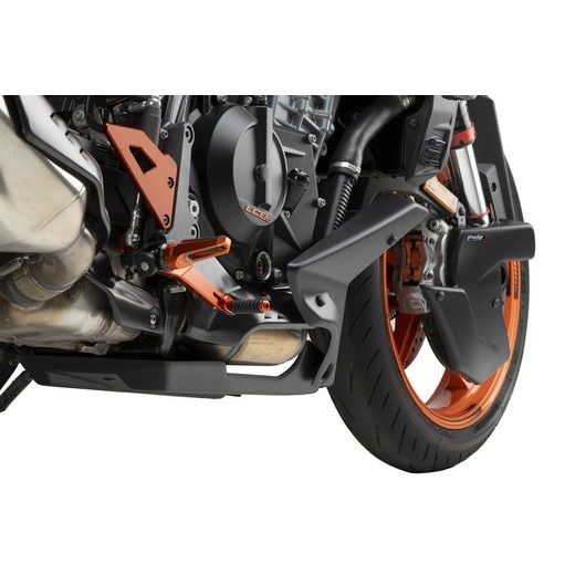 SPOILER MOTORU PUIG 22228J MATNÁ ČERNÁ - PLEXI ŠTÍTY - NA MOTORKU