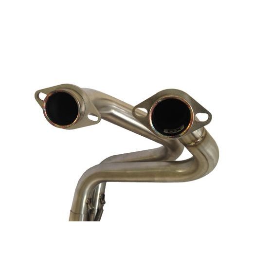 VÝFUK KOMPLETNÍ GPR NEW GRAND PRIX EVO TITANIUM CO.K.162.1.GPAN.TO BROUŠENÝ TITAN ZAHRNUJE ODNÍMATELNÝ DB KILLER - VÝFUKY - NA MOTORKU