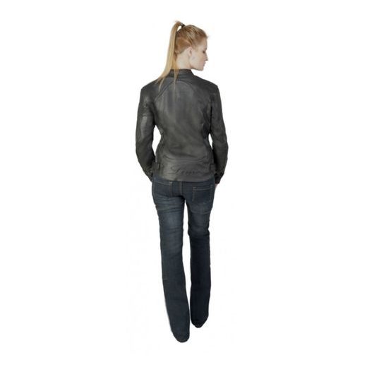 DÁMSKÁ KOŽENÁ BUNDA MBW OLIVIA  - KOŽENÉ BUNDY - NA MOTORKÁŘE