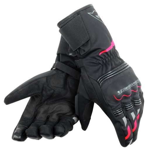 RUKAVICE DAINESE TEMPEST D-DRY - RŮŽOVÁ