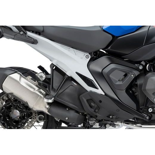 ZADNÍ SPOILERY PUIG 22430C KARBONOVÝ VZHLED - PLEXI ŠTÍTY - NA MOTORKU