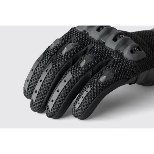 DÁMSKÉ KOŽENÉ RUKAVICE - RST 103654 VORTEK - ČERNÉ - KOŽENÉ RUKAVICE - NA MOTORKÁŘE