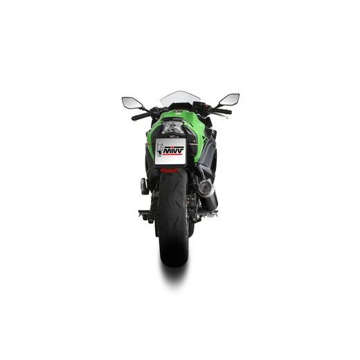 VÝFUK KOMPLETNÍ 2X1 MIVV GPPRO K.058.LXBP ČERNÁ - DVOJITÉ VÝFUKY - NA MOTORKU