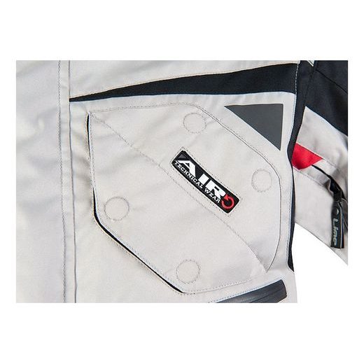 CESTOVNÍ TEXTILNÍ TŘÍVRSTVÁ BUNDA MBW ARON - BÉŽOVÁ - TEXTILNÍ BUNDY - NA MOTORKÁŘE