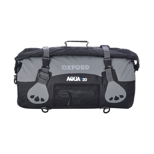 NEPROMOKAVÝ VAK NA MOTORKU OXFORD AQUA ROLL BAG T20 GREY