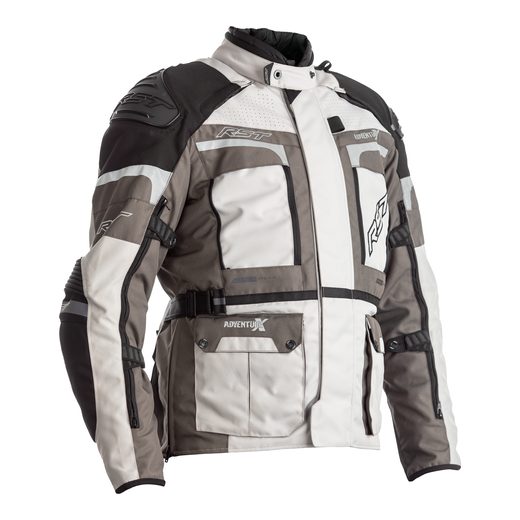 PÁNSKÁ TEXTILNÍ BUNDA RST PRO SERIES ADVENTURE-X CE/ JKT 2409 - ŠEDÁ