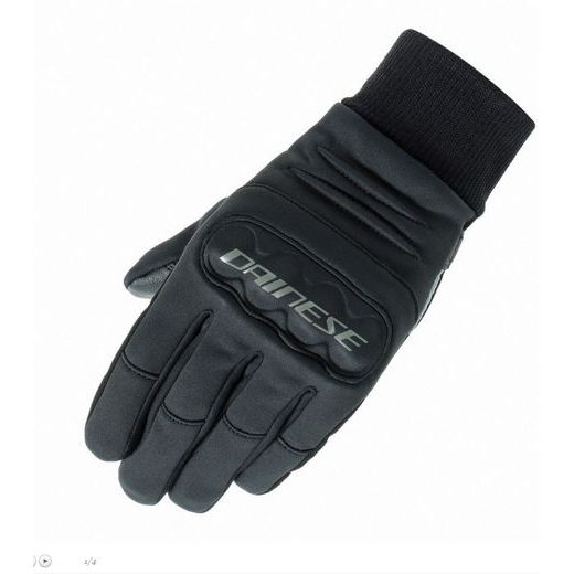 DAINESE COIMBRA WINDSTOPPER RUKAVICE - ČERNÉ