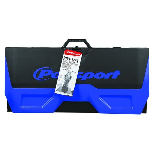 PODLOŽKA POD MOTORKU POLISPORT MODRÁ/ČERNÁ - DÁRKY PRO MOTOKROSAŘE - NA MOTORKÁŘE