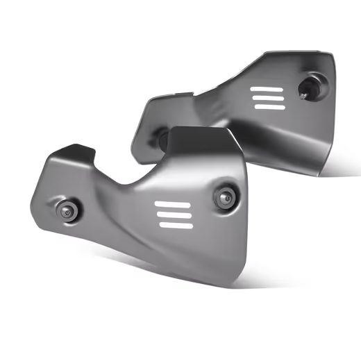 KRYT VSTŘIKOVACÍ TRYSKY PRO MG V7 E5+ - BROUŠENÝ HLINÍK - ORIGINÁLNÍ DOPLŇKY MOTO GUZZI - NA MOTORKU