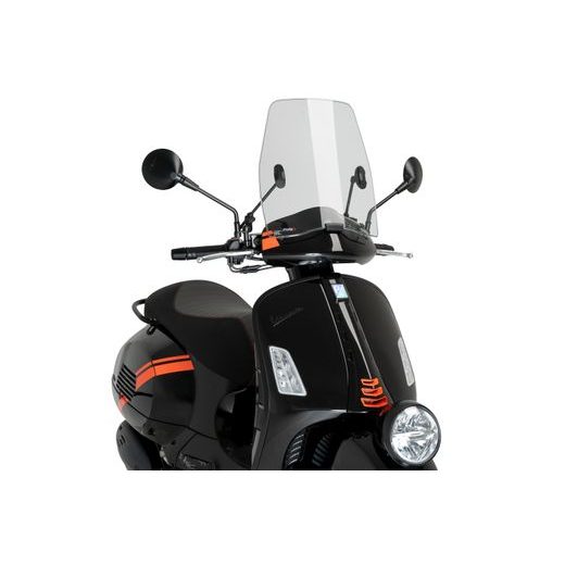 PLEXI ŠTÍT PUIG URBAN 21964H KOUŘOVÁ - PLEXI ŠTÍTY - NA MOTORKU