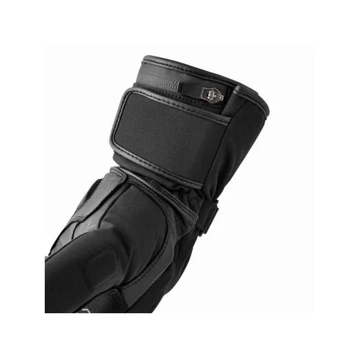 PÁNSKÉ VYHŘÍVANÉ, VODĚODOLNÉ RUKAVICE RST AXIOM 3584 - ČERNÁ - KOŽENÉ RUKAVICE - NA MOTORKÁŘE