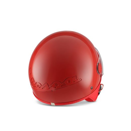 OTEVŘENÁ HELMA VESPA RED 22.06 - HELMY NA SKÚTR - NA MOTORKÁŘE