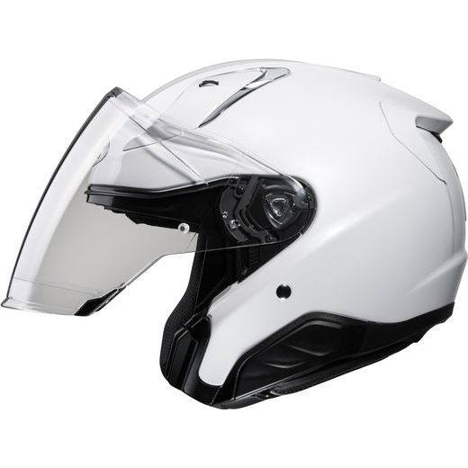 HJC PŘILBA RPHA 31 SOLID PEARL WHITE - OTEVŘENÉ HELMY - NA MOTORKÁŘE