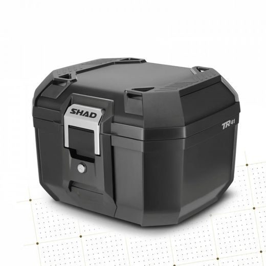 VRCHNÍ KUFR NA MOTORKU SHAD TERRA TR41 D0TR41100 ČERNÁ - HORNÍ KUFRY - NA MOTORKU