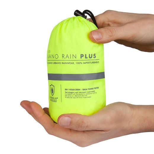 NEPROMOKAVÁ BUNDA NA MOTORKU TUCANO URBANO NANO RAIN JKT PLUS REFLEXNÍ - BUNDY - NA MOTORKÁŘE