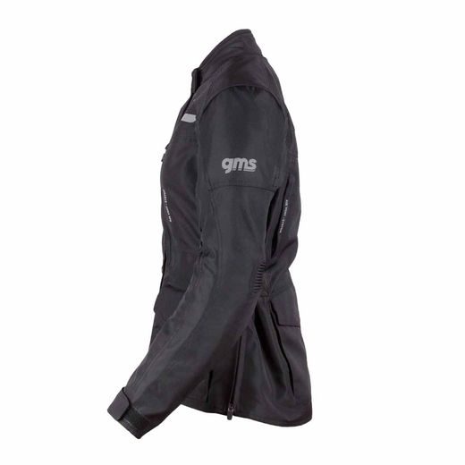 DÁMSKÁ BUNDA GMS GEAR ZG55008 ČERNÁ - TEXTILNÍ BUNDY - NA MOTORKÁŘE