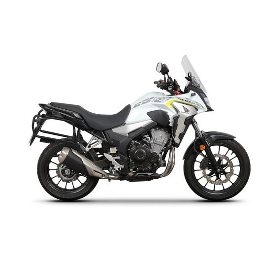 KOMPLETNÍ SADA BOČNÍCH HLINÍKOVÝCH KUFRŮ SHAD TERRA 47L/47L, VČETNĚ MONTÁŽNÍ SADY SHAD HONDA CB 500 X - SADY - NA MOTORKU
