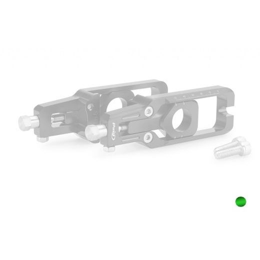 NAPÍNÁK ŘETĚZU PUIG 22204V ZELENÁ - PLEXI ŠTÍTY - NA MOTORKU