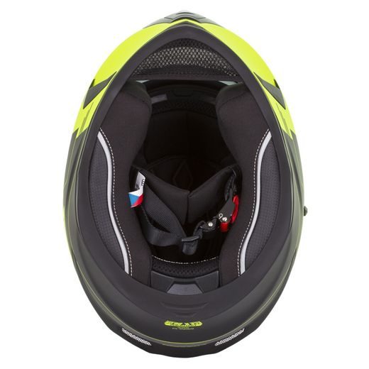 CASSIDA HELMA INTEGRAL 3.0 ROXOR - ŽLUTÁ - SE SLUNEČNÍ CLONOU - NA MOTORKÁŘE