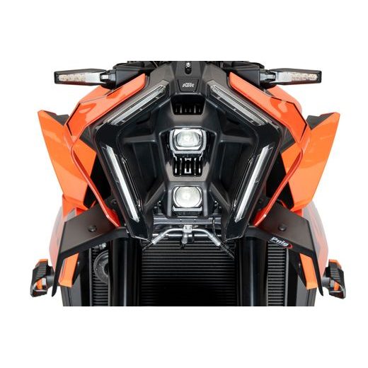 PŘEDNÍ SPOILERY PUIG DOWNFORCE 22178J MATT CLACK - PLEXI ŠTÍTY - NA MOTORKU