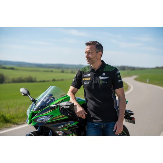 PÁNSKÉ TRIČKO KAWASAKI KRT WORLDSBK POLO - TRIČKA - NA MOTORKÁŘE