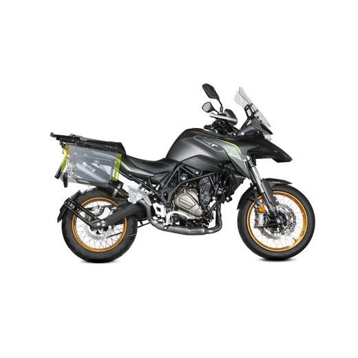 KONCOVKA VÝFUKU MIVV OVAL QJ.001.LVC ČERNÝ S UHLÍKOVOU KONCOVKOU - KONCOVKY VÝFUKU - NA MOTORKU