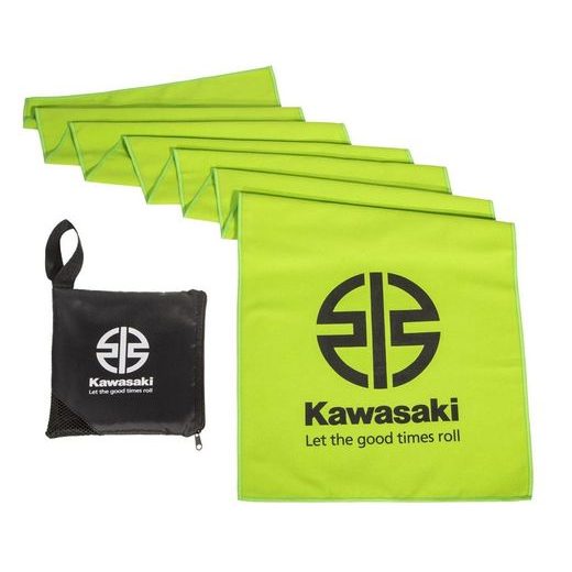 RUČNÍK DO POSILOVNY KAWASAKI - DÁRKY PRO FANOUŠKY KAWASAKI - NA MOTORKÁŘE