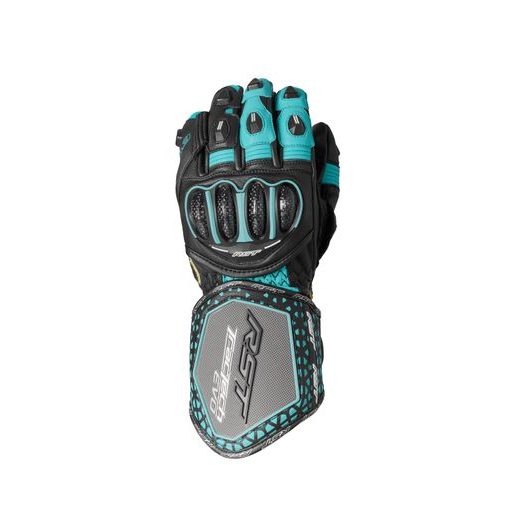 RST 3495 TRACTECH EVO 4 CE LADIES GLOVE - MODRÁ AQUA - KOŽENÉ RUKAVICE - NA MOTORKÁŘE
