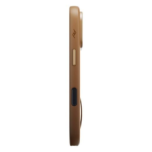 POUZDRO S POUTKEM PRO IPHONE - SVĚTLE HNĚDÁ (TAN) - KRYTY NA TELEFON - NA MOTORKU