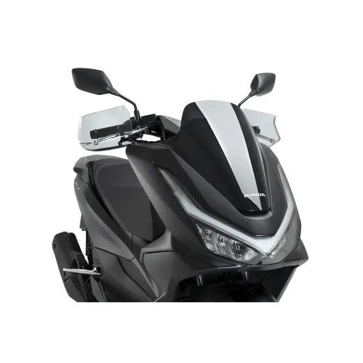 COMFORT KIT: PLEXI ŠTÍT PUIG V-TECH LINE + CHRÁNIČE PÁČEK PUIG PRO HONDA PCX 125 (2025 - 2026) - PLEXI ŠTÍTY - NA MOTORKU