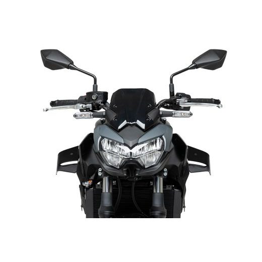 SPOILERY PUIG D12 22472N ČERNÝ - PLEXI ŠTÍTY - NA MOTORKU