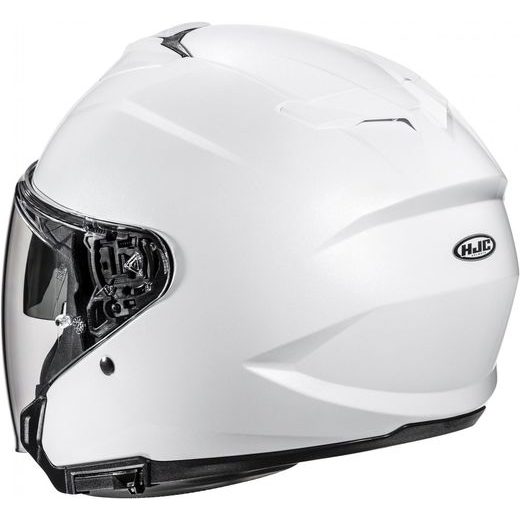 HJC PŘILBA I31 SOLID PEARL WHITE - OTEVŘENÉ HELMY - NA MOTORKÁŘE